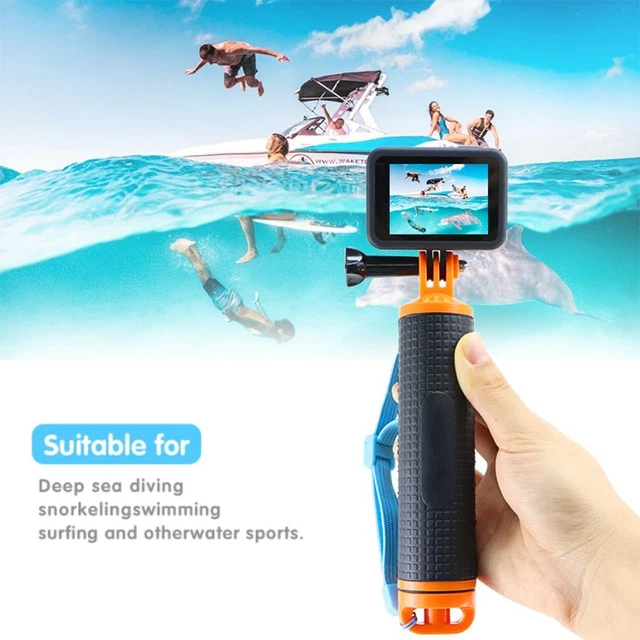 Flottabilité Bâton Poignée à main For GoPro Hero10 9 8 7 6 5 4 3 Xiomi Yi