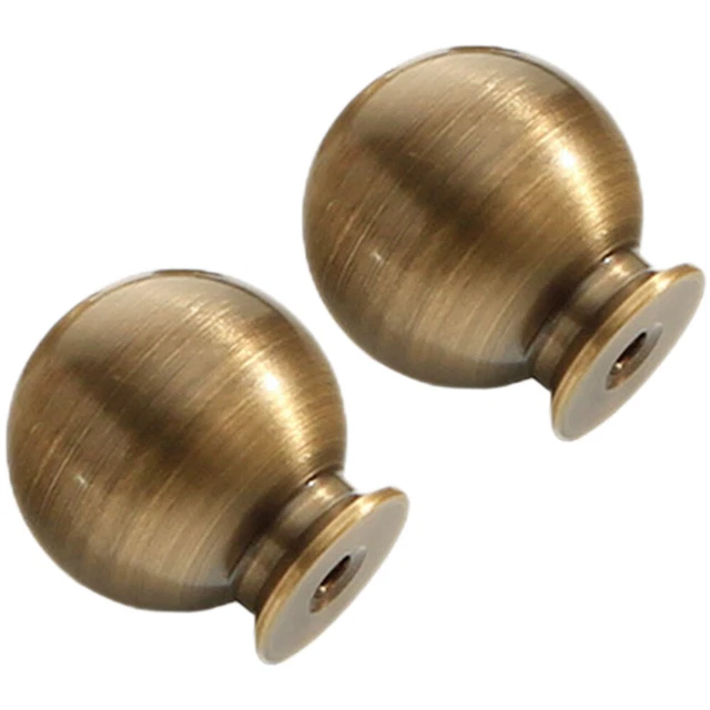 Maniglie Armadio Vintage 6 Pezzi - Pomelli In Bronzo Antico Per Cucina, Credenze E Guardaroba - Foto 7