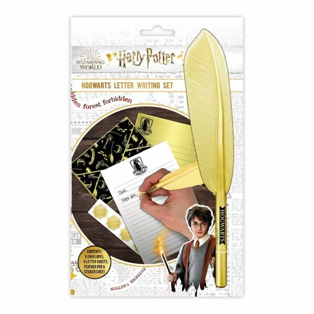 HARRY POTTER - HOGWARTS - Letter Writing Set / Brief-Set - Neu OVP