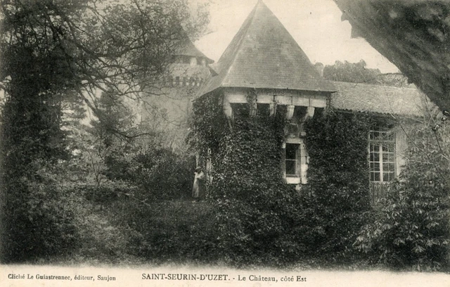 *26483 cpa Saint Seurin d'Uzet - the castle