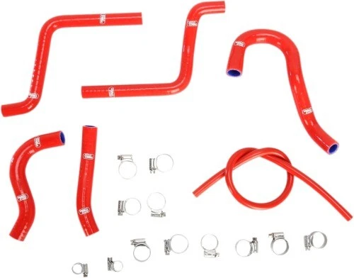 Moose Racing Radiator Hose/Clamp Kit Red 03-04 CR125R Replacement MBU-HON-32-RD