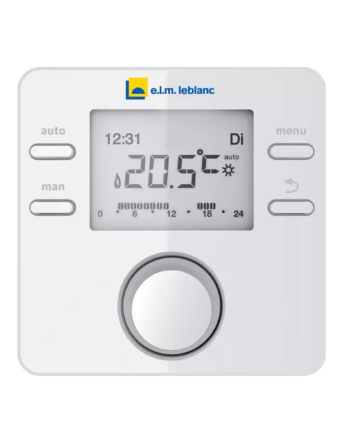 ELM LEBLANC Thermostat Régulateur Sans Fil Programmable NSC RF - 7716780374