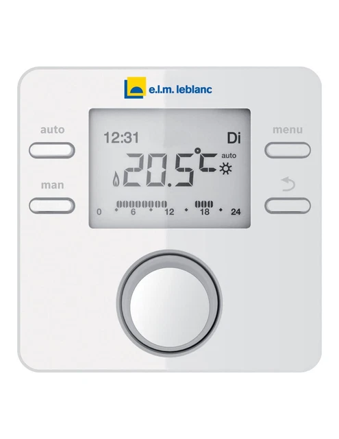 ELM LEBLANC Thermostat Régulateur Sans Fil Programmable NSC RF - 7716780374