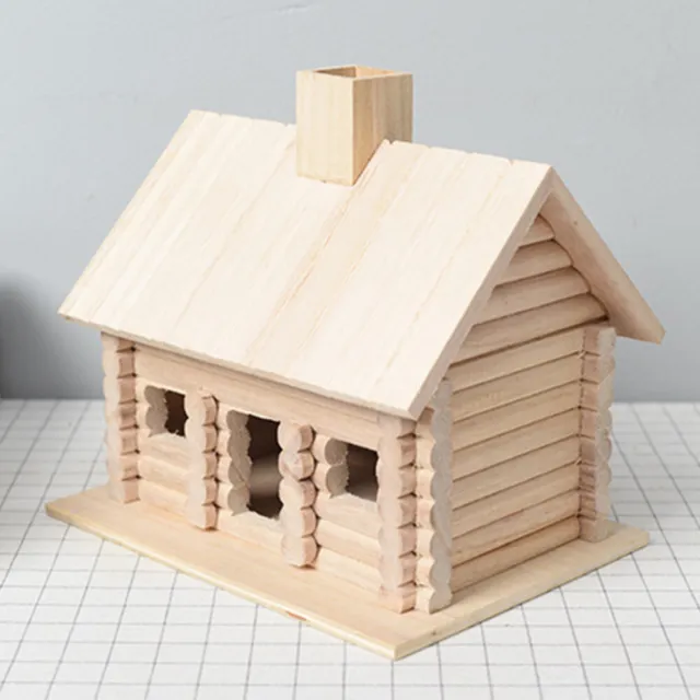 Caja de nido colgante para casa de pájaro de madera para decoración exterior con balcón