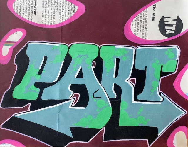 SABER MSK ORIGINAL TAG sur sticker USA SEEN/COPE/CRASH