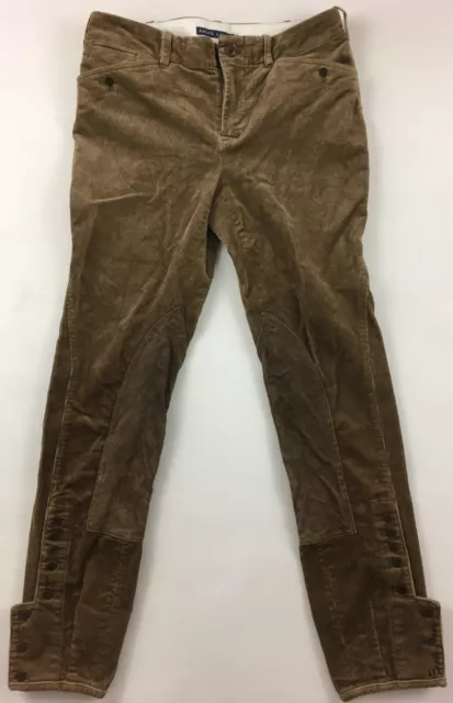 Ralph Lauren jodhpur horse riding suede equestrian corduroy pants trousers 4