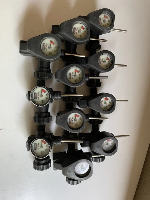 MSA 4500 PSI Cylinder Valve Assembly SCBA Tank lot of 11