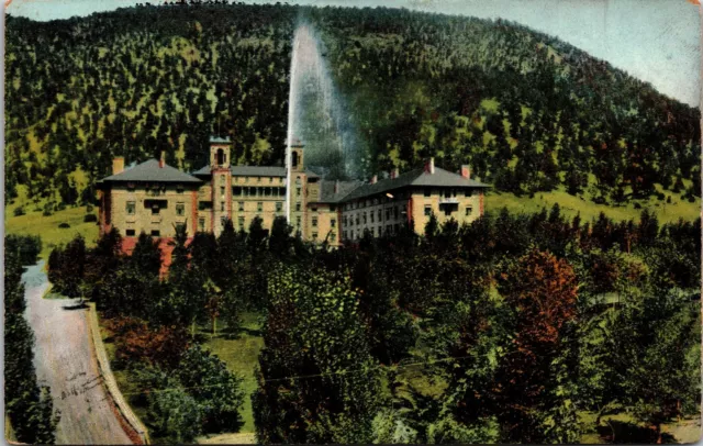 Hotel Colorado Glenwood Springs CO Postcard unused pre 1910s