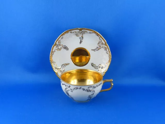 Alte Porzellan Tasse / Mokkatasse / Sammeltasse Rosenthal - Sanssouci, Golddekor