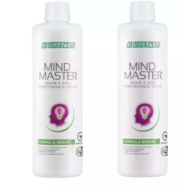 2x LR Mind Master Formular Green 500ml Antistress Eisen Mindmaster 80900-601 2er