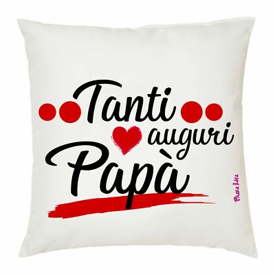 Cuscino 40 x 40 cm con Scritta Queen Regina Corona Idea Regalo 