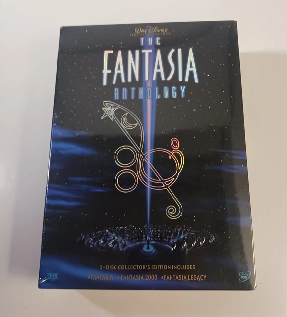 THE FANTASIA ANTHOLOGY 3Disc Collector's Edition DVD Box Set