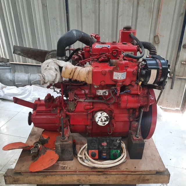 Bukh DV32 RME inboard marine diesel engine from lifeboat used ship by sea