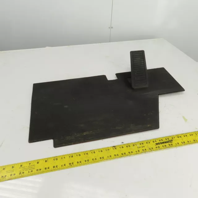 Clark EC30 Rubber Coated Steel Floor Board W/Accelerator Assembly