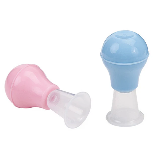 (Blau)Nippelkorrektur-Silikon-Nippel-Aspirator-Korrektor Flaches Umgekehrtes