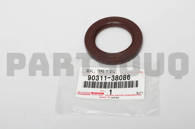 9031138086 Genuine Toyota SEAL, OIL(FOR TIMING CHAIN OR BELT COVER) 90311-380...