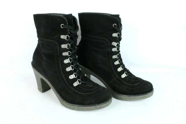 Bottines Talons ANDRE Cuir synthétique Noir T 39 / UK 5.5 TRES BON ETAT