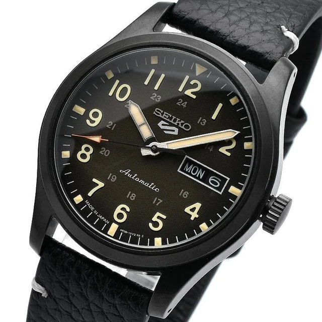 Montre Perseo Squad GMT Automatique - Cadran Noir - Boîtier Acier 40mm - État Neuf Avec étiquettes