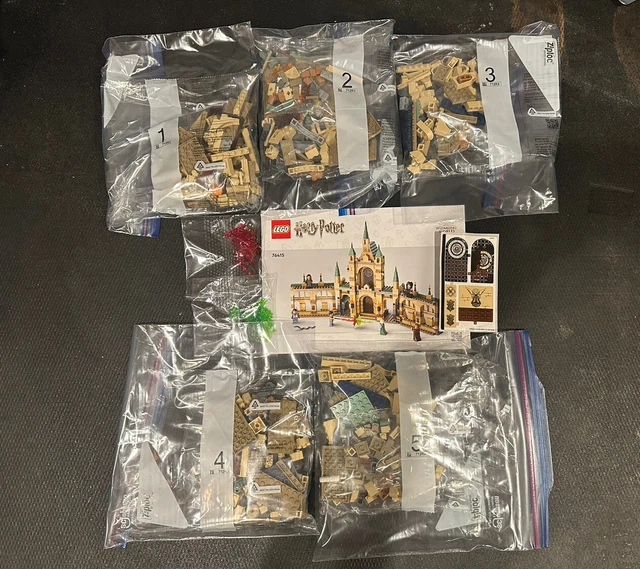 LEGO 76415 Harry Potter The Battle Of Hogwarts NEVER BUILT No Minifigures LEGO 76415 Harry Potter The Battle Of Hogwarts NEVER BUILT No Minifigures