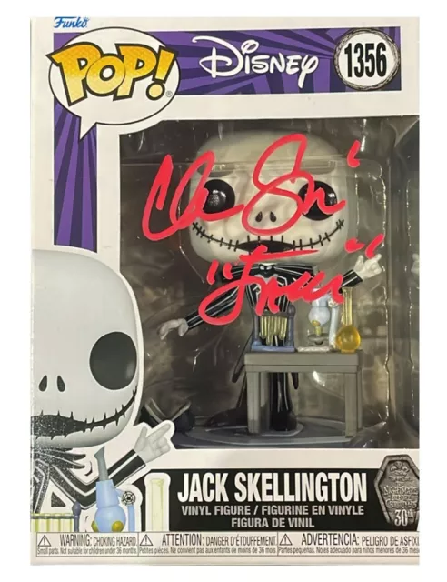 Nightmare Before Christmas Funko Pop #1356 Signed by Chris Sarandon + COA