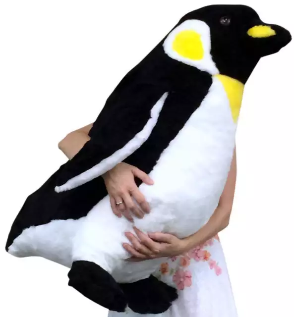 Giant Stuffed Penguin 30 Inch Big Soft Stuffed Animal Made in the USA America