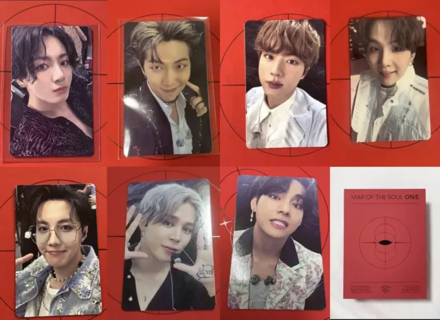 BTS MAP OF THE SOUL ON:E DVD Official Photo card  photocard Bang tang PC