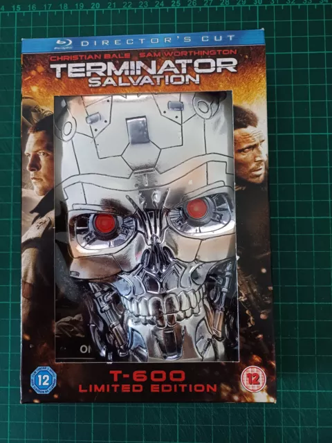 Terminator Salvation Directors Cut Limited Edition T-600 - Blu Ray - Free UK P&P