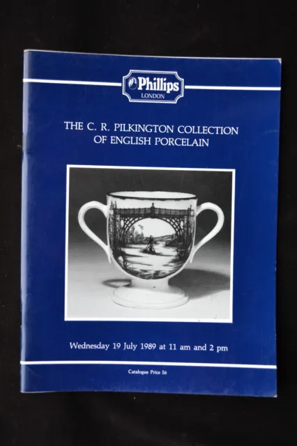 Cr Pilkington Collection Of English Porcelain Phillips Coalport Worcester Derby