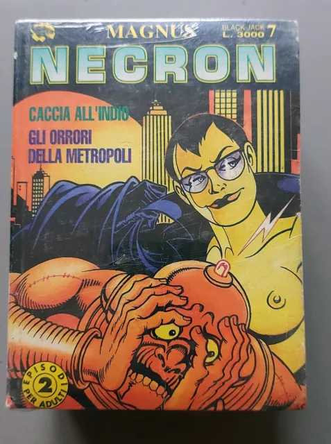 Necron di Magnus - Black Jack (2 serie) - Completa 7 numeri - 1993 - Ottime Cond 2