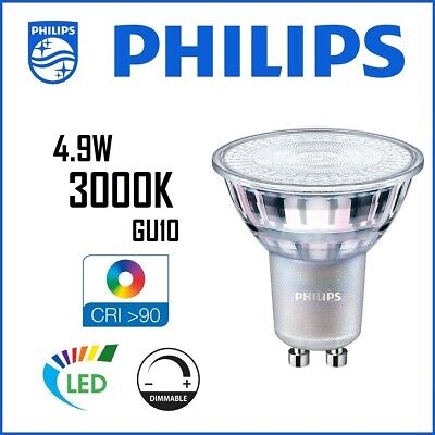 Philips Master Value Lampada LED 7W GU10 3000K 4000K dimmerabile SPOT 36 gradi 