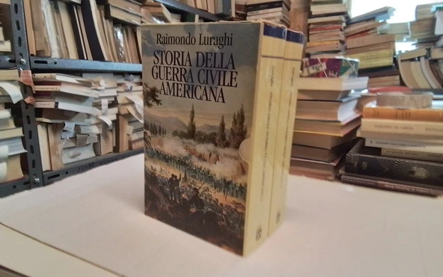 Luraghi, Storia della guerra civile americana, Bur Rizzoli, 2 voll, 15mg26