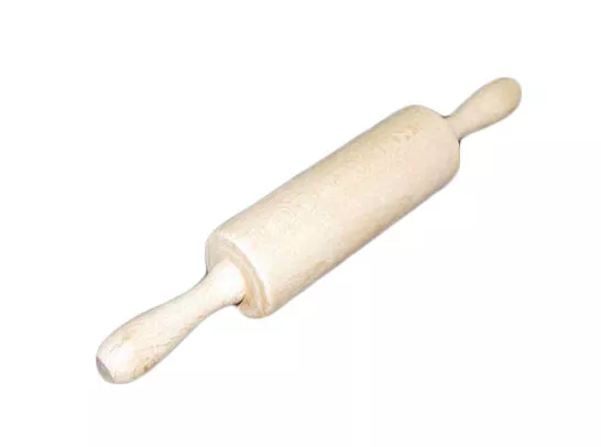 Wooden rolling pin 18" inches 45cm 45 cm Pastry Baking beech wood /W05