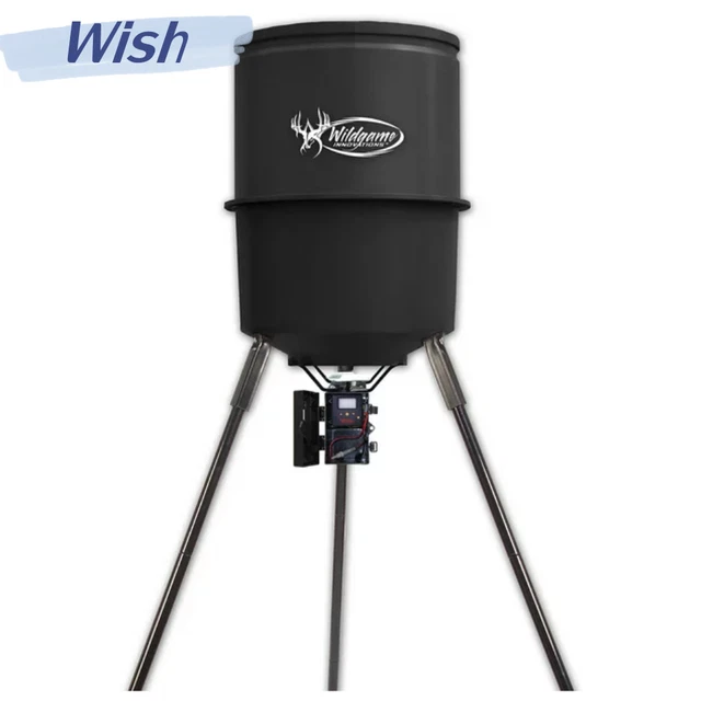 Wildgame Innovations Sports & Outdoors Quick Set Game Feeder 30 gal New