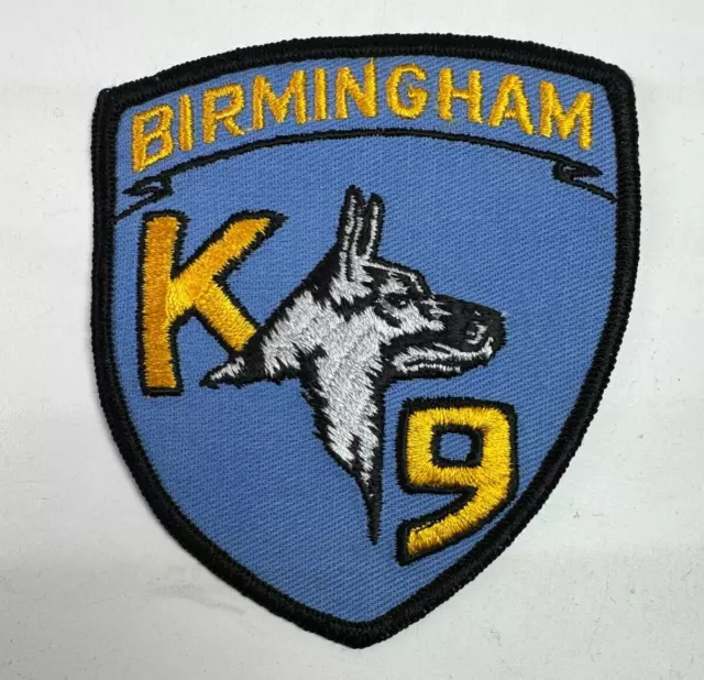 Birmingham Police K9 Alabama AL Patch