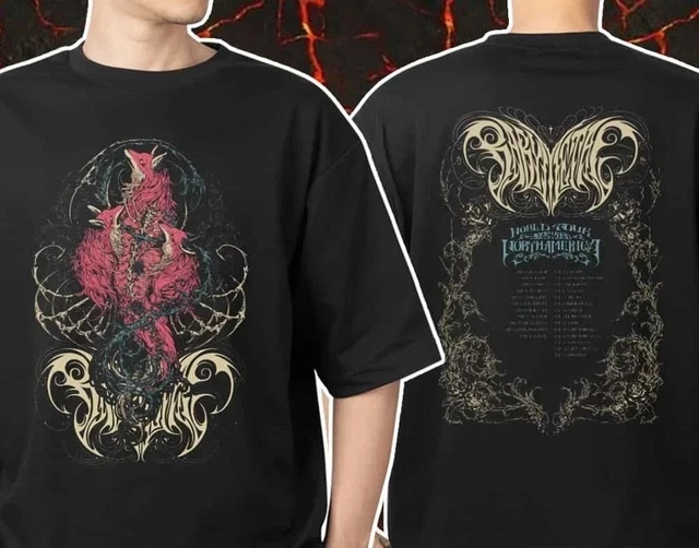 T-shirt Babymetal North America Tour 2025 - 15ème Anniversaire - Coton Gildan 5000 - Toutes Tailles Lana Del Rey Born To Die