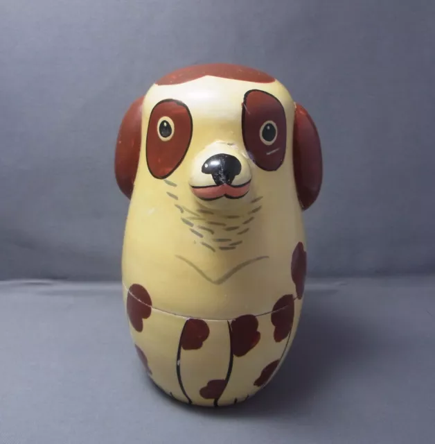 Dog Puppy Nesting Dolls Wooden Matryoshka Animals Collie Westie Various Breeds