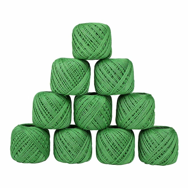 Écheveau de fil de fil de crochet de tricotage mercerisé par dentelle de...