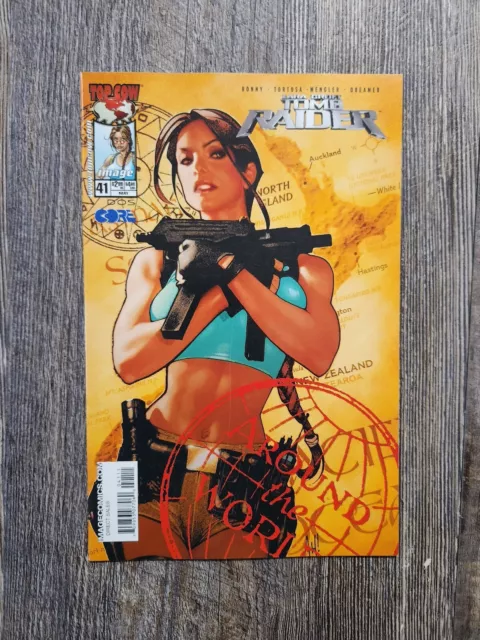 Tomb Raider 41 Adam Hughes Cover (Nm) 2001 Image Comics Top Cow - Lara Croft Gga