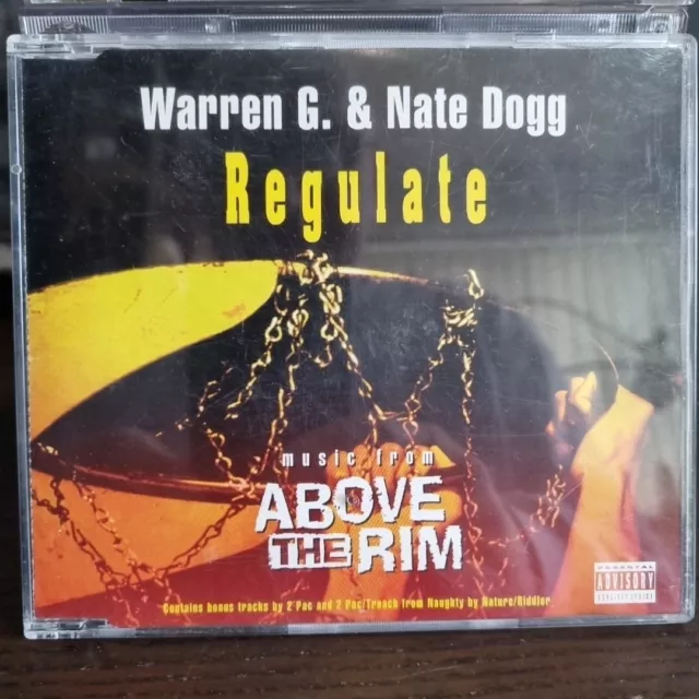 Warren G & Nate Dogg - Regulate (CD, 1994) 4 TRK -Music From ‘Above The Rim’-