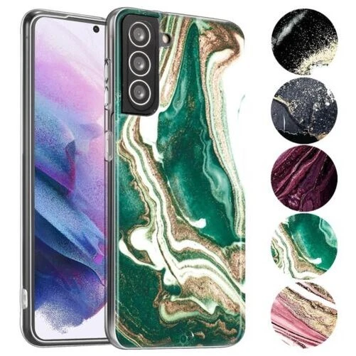 Coque pour Samsung Galaxy S22 Housse de Protection Marbre Motif Mobile Silicone