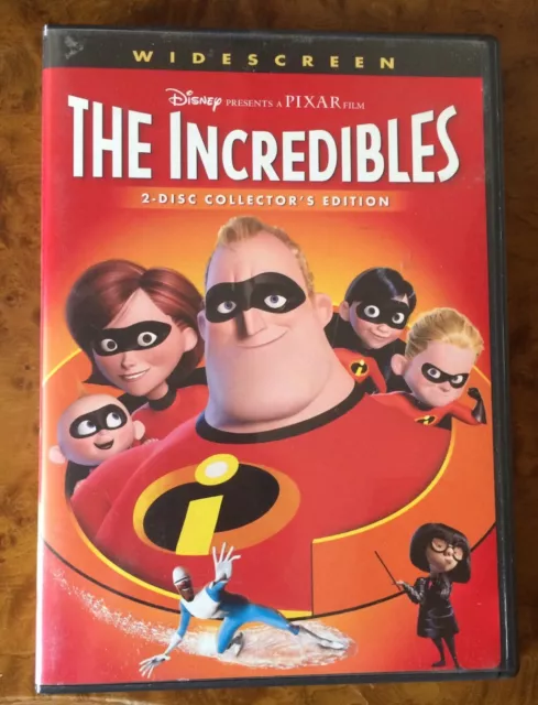 DVD enfants-ado Coffret 2 DVD The Incredibles, Disney Pixar, français, TBE.