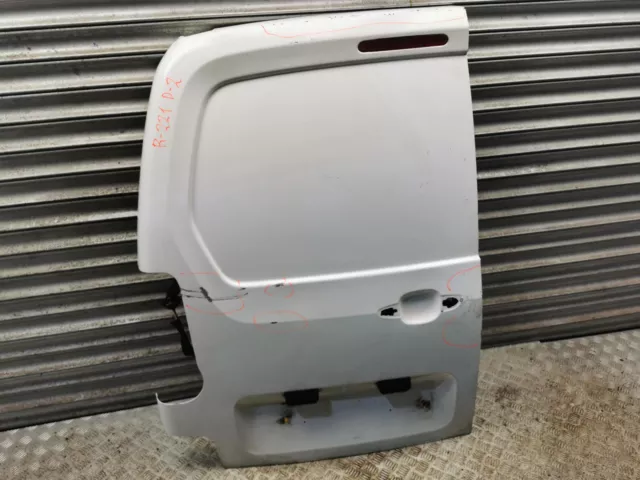 Peugeot Partner Loading Door Rear Left Passenger Side In White Mk2 2010 - 2014