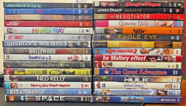 DVD Sale Pick Your Movies! Comedy, Action & more! 5 for $20!