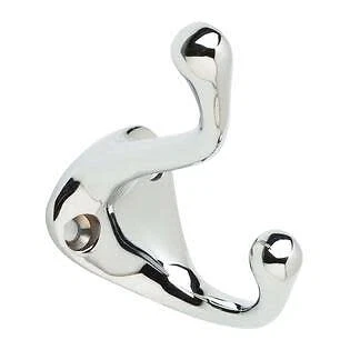 Ives 572MB Step Up Traditional Cast Brass Coat and Hat Hook - Chrome