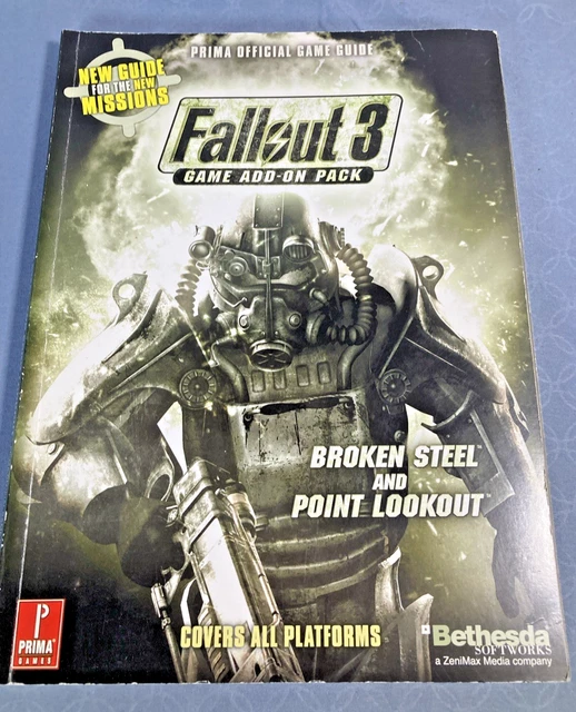 FALLOUT 3 GAME Add-On Pack Broken Steel & Point Lookout The Pitt