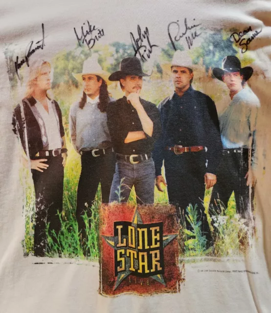 Lone Star Vintage 1996  "No News" Tour  XL T-Shirt - Excellent Condition