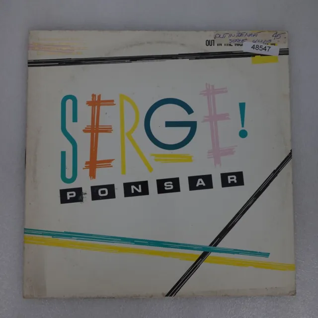 Serge Out In The Night PROMO SINGLE Vinyl Record Album