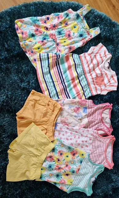 Pacchetto abbigliamento estivo per ragazze età 2-3 George e cura della madre