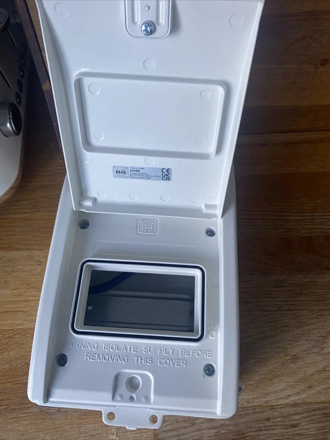 BRITISH GENERAL FORTRESS 5-Module 2-Way Garage Consumer Unit £15.00 ...