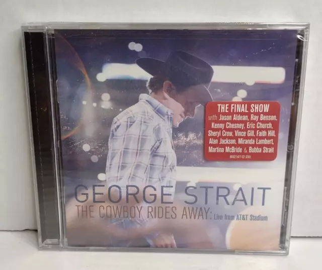 The Cowboy Rides Away: Live from AT&T Stadium by George Strait (CD, Sep-2014)